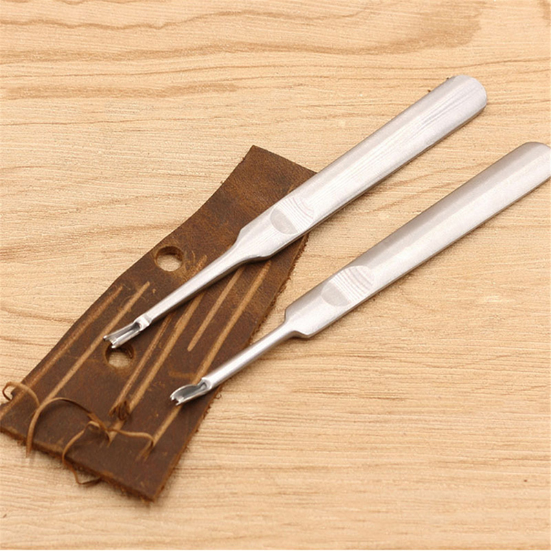 Groover Stitching Tool - (.) 2개 가죽 공예 도구 키트