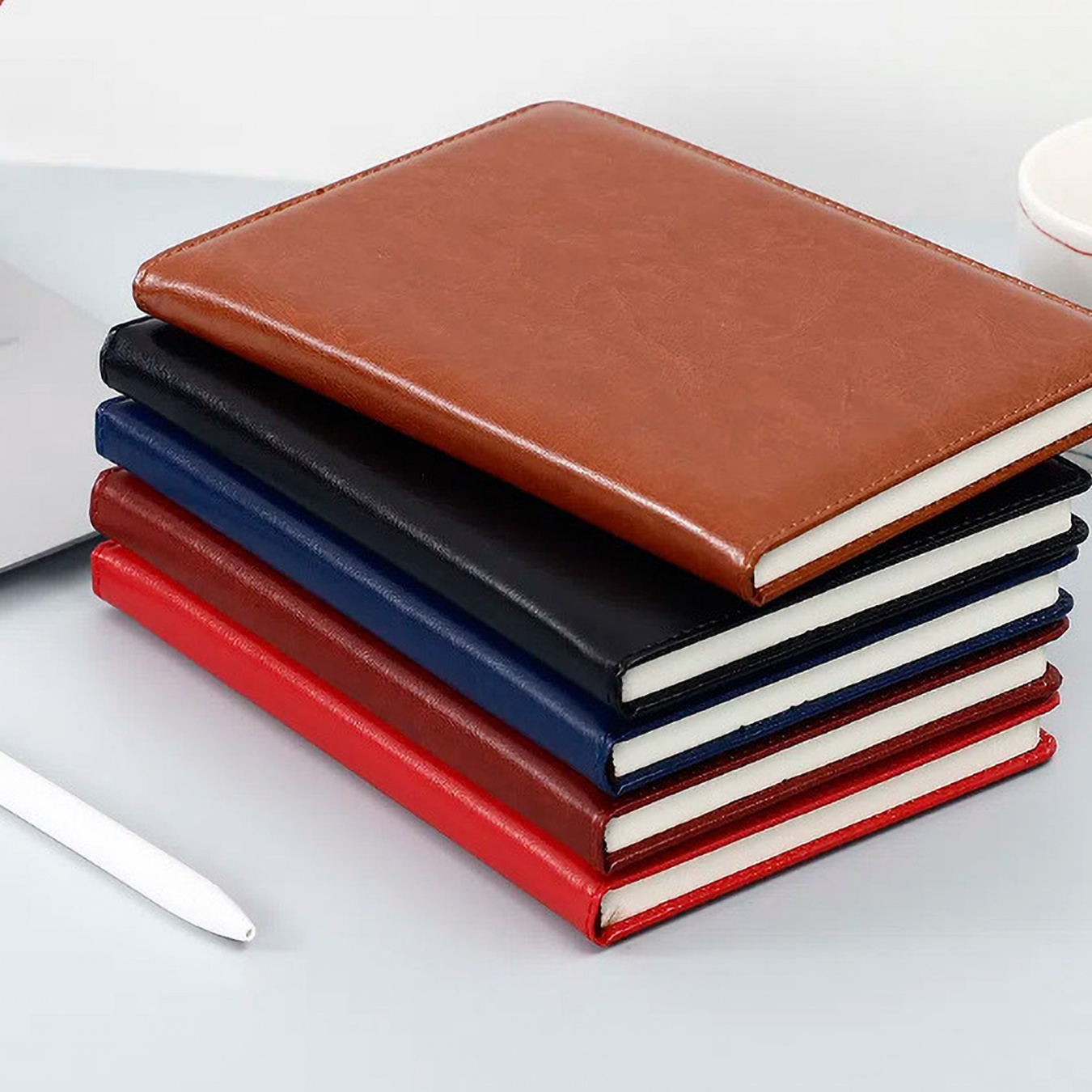 빈티지 엠보싱 곰돌이 A5 가죽 노트북, 개인 맞춤형  - Leather Work Diary Covers 리뷰 및 가격