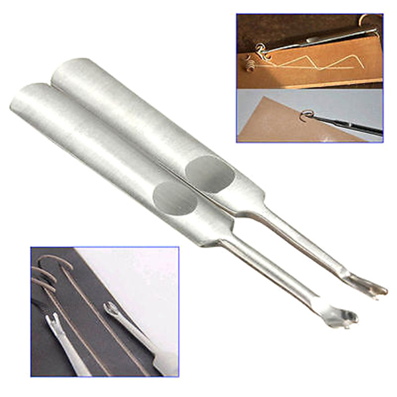 (.) 2개 가죽 공예 도구 키트 스티칭 U+V 모양  - Groover Stitching Tool 리뷰 및 가격