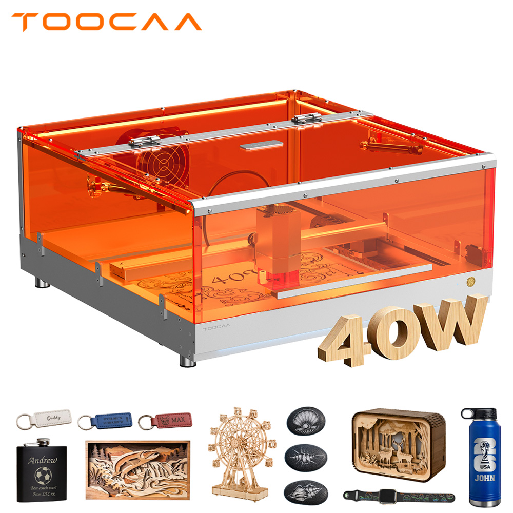 TOOCAA L2 40W AI 데스크탑 레이저 조각기  - Leatherwork Machine 리뷰 및 가격